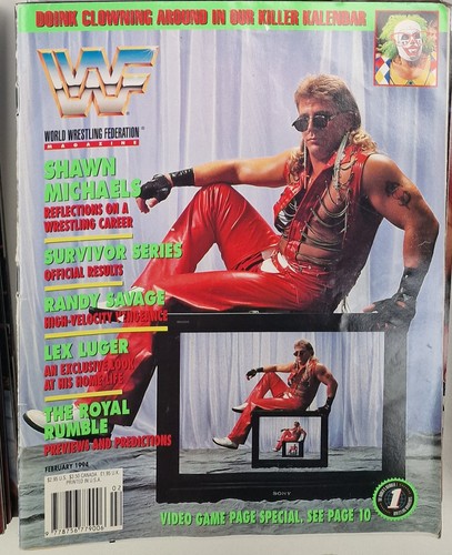 Wwf magazine february - magazine,