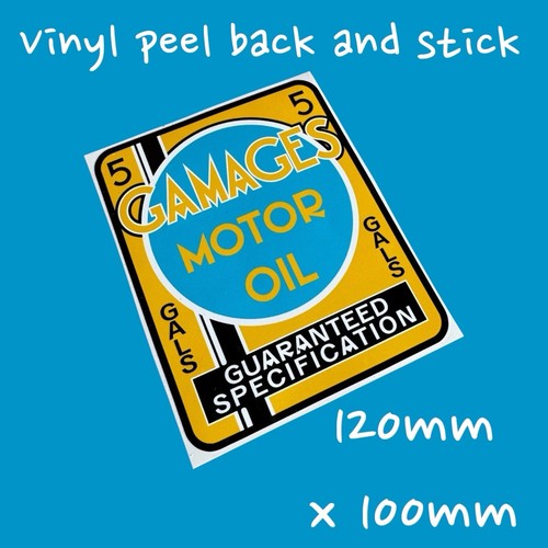Gamages motor oil vintage jug - gamages,