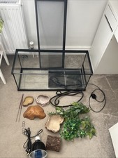 Vivarium (large) reptile, bundle , With Light And Heating Components 