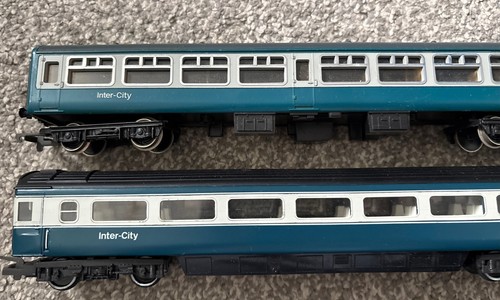 Hornby mk3 blue grey - grey, coaches