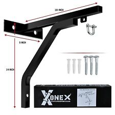 Wall Bracket Punch Bag Hanger 18" | Heavy Duty Boxing Bracket Holds Up to 120kg