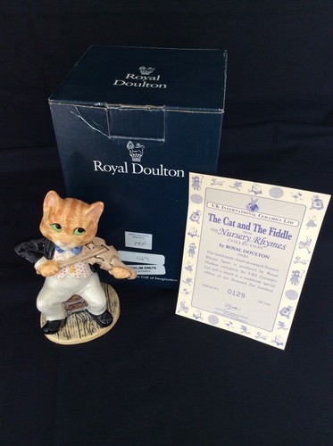 Royal doulton cat and the - royal,