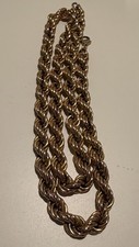 9ct yellow gold rope - yellow,