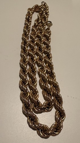 9ct yellow gold rope - 9ct,