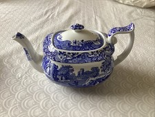 Spode Blue Italian Teapot 1.1L