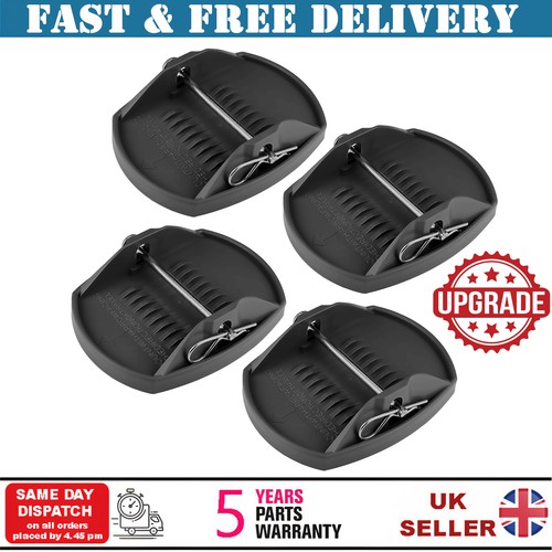 Upgraded caravan feet pads - feet, x4