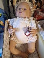 Ashton Drake Addies Tummy Time Reborn Collectors  Doll