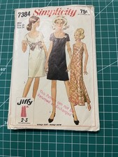 Simplicity 7384 Vtg Minimalist