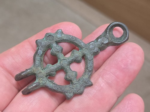 Saxon ancient bronze - ancient, hasp