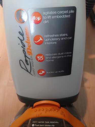 Vax rapide carpet cleaner - carpet,