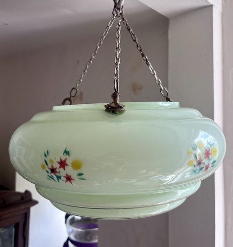 Art deco ceiling plaffonier - art,