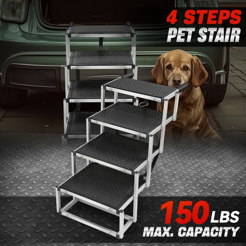 Step foldable pet dog - 4-step,