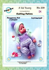 2 DOLLS KNITTING PATTERNS no
