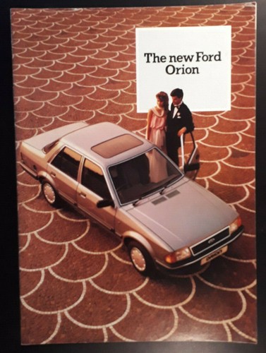 Ford orion range - ford, brochure