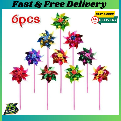 Pcs plastic windmill - , 6