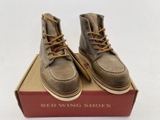 Red Wing Moc Toe Boots (UK