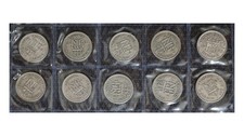 Pack of 10 (0.500) Silver