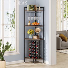 Freestanding Corner Wine Rack