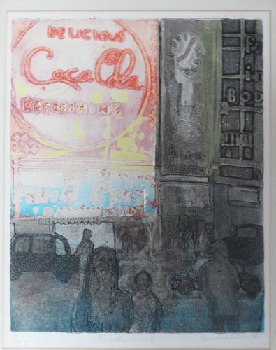 Mary louise coulouris - , etching
