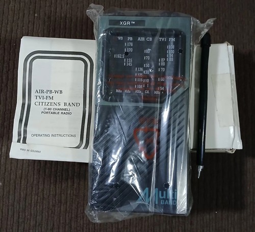 Vintage xgr multi band - xgr, multi-band