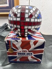 Union Jack Handcrafted Glass