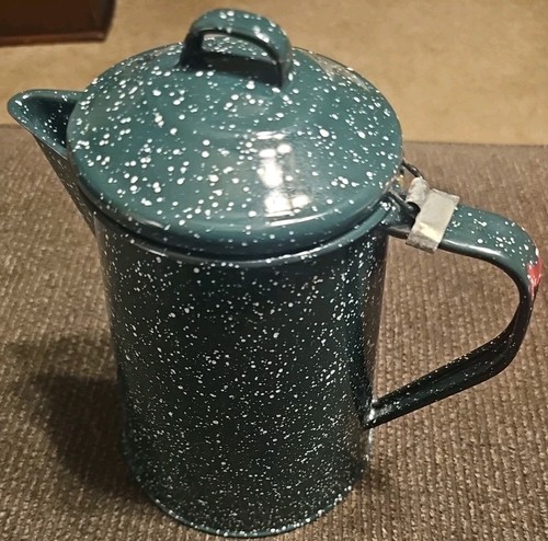 Vintage green speckled - vintage,