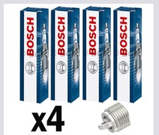 4x Spark Plugs Fits OPEL