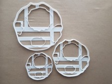 Comet Asteroid Moon Space Shape Cookie Cutter Dough Biscuit Pastry Fondant Sharp