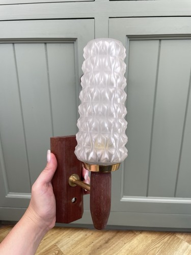 Mid century teak glass - mid,
