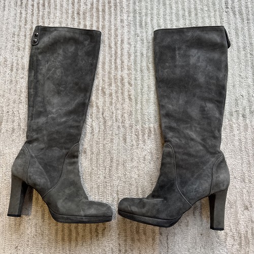Italian suede leather knee - italian,