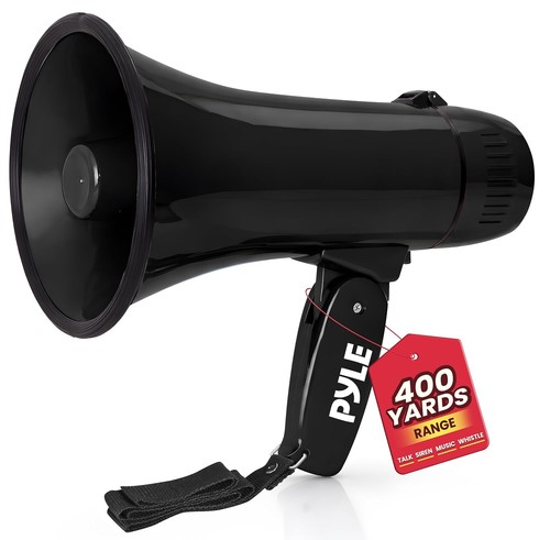 Pyle megaphone speaker with - megaphone,