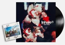 INHALER - Open Wide Black Vinyl LP + *SIGNED* Art Card. New and Sealed.