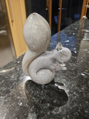 Wedgewood glass grey squirrel - wedgewood,