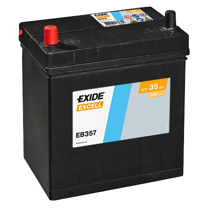 Starter battery exide eb357 - battery,