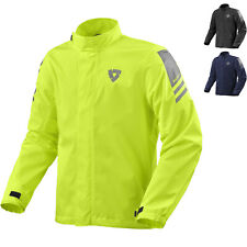 Rev It Cyclone 4 H2O Motorcycle Rain Over Jacket Waterproof Rainwear EX-DISPLAY