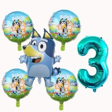 BLUEY Balloons 3rd Birthday