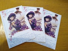 Postcards X 3  "TO MY