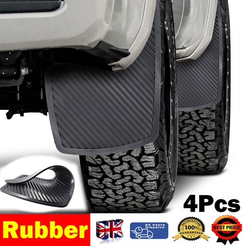 Car rubber mudflaps heavy - 4x,