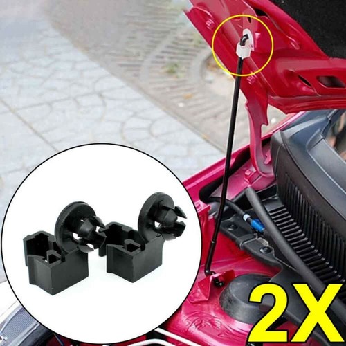 Bonnet rod stay clip pivot - 2x,