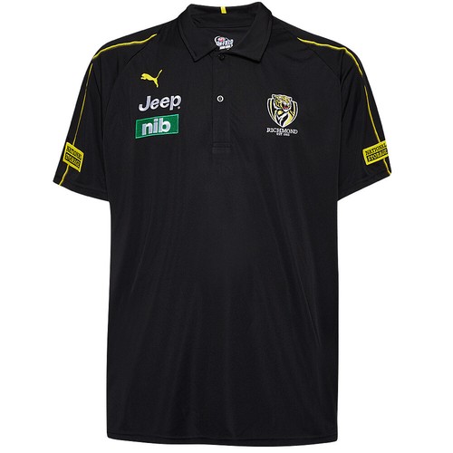 Richmond tigers black polo - richmond,