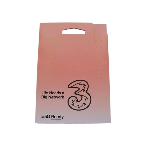 Sim card three pay - card, uk