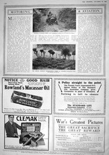 Old 1917 Testing Napier Lorry