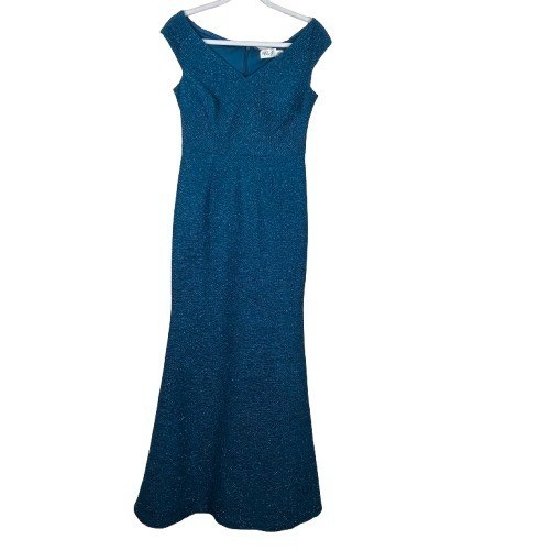 Eliza teal sparkly - j,