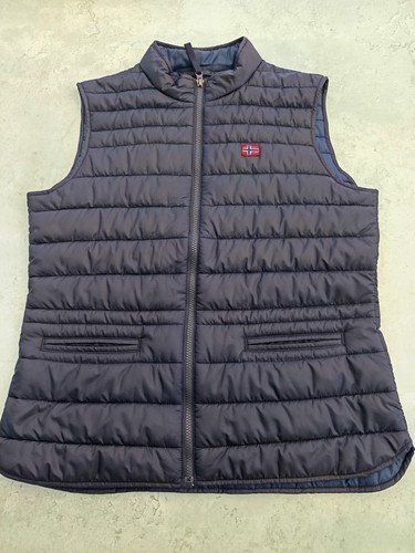 Napapijri womens gilet blue - womens,