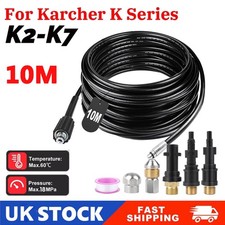 Pressure Washer Sewer Drain Cleaning Hose Tube Pipe Cleaner for Karcher K2-K7