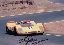 SIGNED TONY DEAN PORSCHE 908