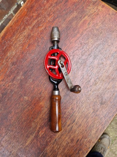 Vintage small hand drill - small,
