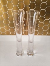 Pair Of Clear Glass Modern