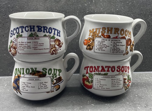 Recipe soup bowl mugs with - soup,