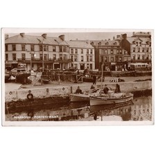 PORTSTEWART Co Londonderry The Harbour RP Postcard, Postmarked 1949